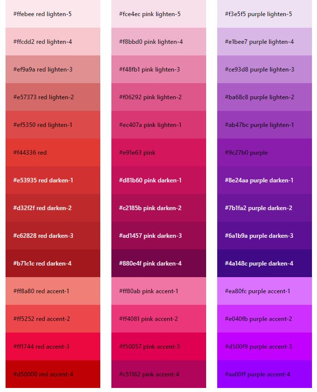 color