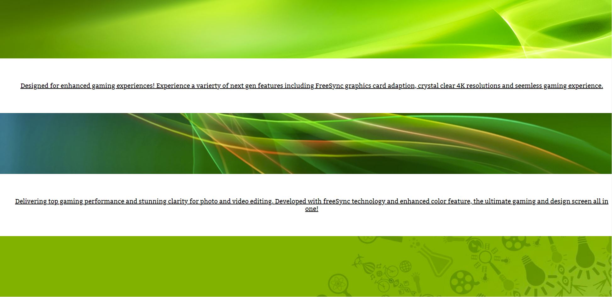 clean information section